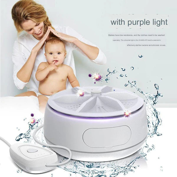 2 in 1 Mini Washing Machine