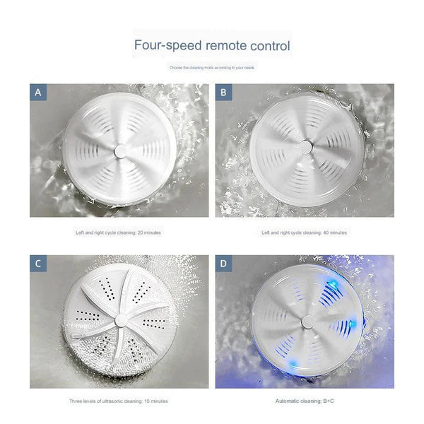 2 in 1 Mini Washing Machine